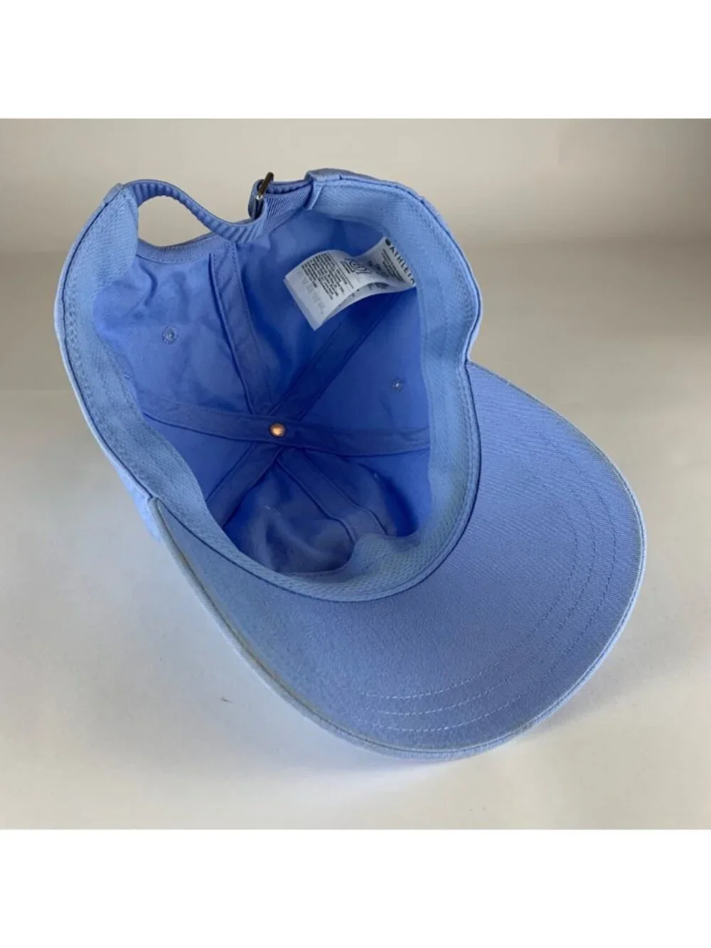 Athleta Womens Blue Relaxed Fit Strapback Adjustable Hat